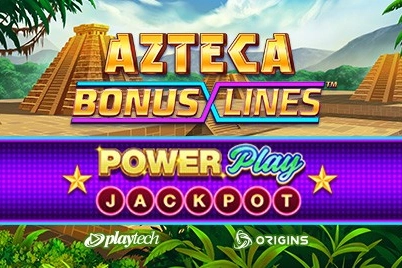17085 azteca bonus lines powerplay jackpot